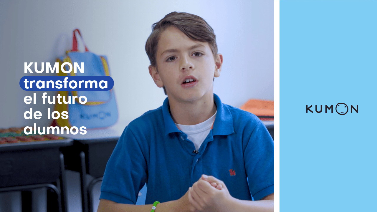 Alumno en un centro Kumon hablando sobre cómo Kumon ha cambiado su vida-Bolivia